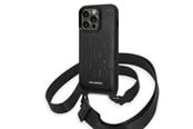 Mobil - Covers & Cases - Karl Lagerfeld KLHCP14LSTMMK iPhone 14 Pro 6.1" hardcase black/black Monogram Plaque Logo Strap - 3666339093259