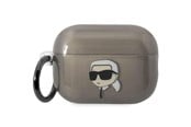 Mobil - Andet Tilbehør - Karl Lagerfeld KKLAP2HNIKTCK Airpods Pro 2 cover black/black Ikonik - 3666339099305
