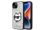 Mobil - Covers & Cases - Karl Lagerfeld KLHCP14MG2CPS iPhone 14 Plus 6.7" silver/silver hardcase Glitter Choupette Patch - 3666339099442