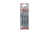 Stiksav - Bosch 2 608 630 879 Jigsaw Blade T 244 D 100mm 3 pcs - 2608630879