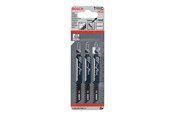 Stiksav - Bosch Jigsaw Blade T 111 C 100mm 3pcs - 2608630808