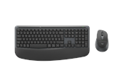 Tastatur - Logitech Signature Comfort Plus Combo MK880 for Business (Graphite) - Tastatur & Mus sæt - Schweizisk - Grå - 920-014049
