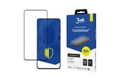 Mobil - Beskyttelsesglas - 3mk Tempered Glass FlexibleGlass Max Black for Samsung Galaxy S21+ 5G - 5903108359245