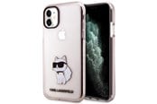 Mobil - Covers & Cases - Karl Lagerfeld KLHCN61HNCHTCP iPhone 11 / Xr 6.1" pink/pink hardcase Ikonik Choupette - 3666339118990