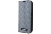 Mobil - Covers & Cases - Karl Lagerfeld KLBKP14LSAKLHPG iPhone 14 Pro 6.1" bookcase silver/silver Saffiano Monogram - 3666339123000