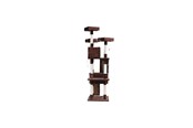Katte - GLORIA NILO CAT TREE Brown 50 x 50 x 170 cm - 8432288111895