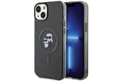 Mobil - Covers & Cases - Karl Lagerfeld Karl&Choupette Glitter MagSafe case for iPhone 15 - black - 3666339162634