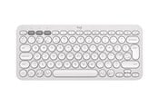 Tastatur - Logitech Pebble Keys 2 K380s - Tastatur - Engelsk - UK - Hvid - 920-011844
