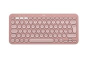 Tastatur - Logitech Pebble Keys 2 K380s - Tastatur - Engelsk - UK - Pink - 920-011845