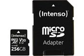 Hukommelseskort - Intenso microSD UHS-I Professionel - 100MB/s - 256GB - 3433492