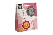 Kreativt Legetøj - Creative Craft Group Crochet Kit Keychain Sun - incl. Needle and Thread - CR1717/GE