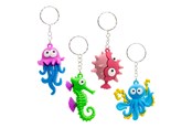Legetøj - Jono Toys Sea Animals Keychain - 4-6cm - 4850