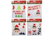 Kreativt Legetøj - Elves Behavin' Badley Elf Gel Sticker Set 4 asst. - 600500