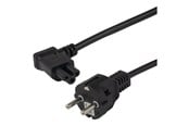 Strømkabel (intern) - Deltaco - power cable - power CEE 7/7 to IEC 60320 C5 - 1 m - DEL-120-1