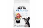 Hunde - John Dog Fresh Junior Små racer Kalvekød med kanin - tør hundefoder - 3kg - 5903769014514