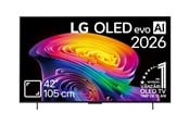 Fladskærms TV - LG 42" Fladskærms TV OLED 4K Dolby Vision OLED42C61LA C6 Series evo AI - OLED42C61LA.AEU