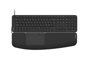 Tastatur - Contour Touch & Balance - Tastatur & Touchpad sæt - Nordisk - Sort - CDTP2050BALPN2050
