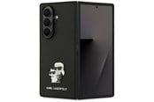 Mobil - Covers & Cases - Karl Lagerfeld Saffiano Karl&Choupette Pin Case for Samsung Galaxy Z Fold7 - Black - 3666339559397