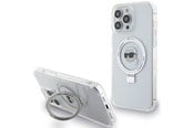 Mobil - Covers & Cases - Karl Lagerfeld KLHMP15LHMRSKHH iPhone 15 Pro 6.1" white/white hardcase Ring Stand Karl Head MagSafe - 3666339168537