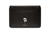 Tasker - Karl Lagerfeld Saffiano Monogram Ikonik case for a 14" laptop - black - 3666339170523
