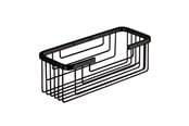 Rengøring - Gedy Rectangular Soap Basket Matte Black - 11260