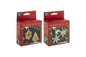 Børneværelse - Creative Craft Group Wooden Bead Christmas Ornaments Set Christmas - CR8036/GE