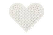 Kreativt Legetøj - Creativ Company NABBI BioBeads Base Plate Small Heart 7x8.5cm - 906785