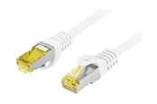 Netværkskabel - Lanberg patch cable - 50 cm - white - Hvid - PCF6A-10CU-0050-W