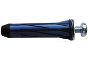 Søm og skruer - Expandet roset panhoved, 55mm - borediameter 10mm - 25 styk pakke. - 410161
