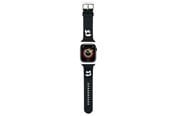 Smartwatch - Tilbehør - Karl Lagerfeld 3D Rubber Karl&Choupette Heads strap for Apple Watch 38/40/41mm - black - 3666339190071