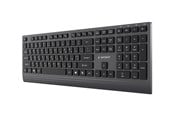 Tastatur - Gembird Slim wired multimedia keyboard - Tastatur - Cyrillic - Sort - KB-MCH-06-CYRL