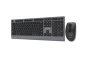 Tastatur - Gembird - keyboard and mouse set - dual-mode slim full size - Cyrillic - black Input Device - Tastatur & Mus sæt - Cyrillic - Sort - KBS-WPS-02-CYRL