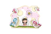Puslespil - Lillie & Ellie Lillie and Ellie - Wooden Peg Puzzle - 5201
