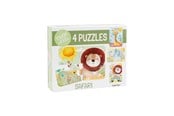 Puslespil - Barbo Classic Touch & Feel Puzzles - Safari - 5610
