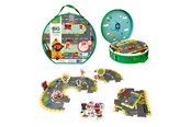 Puslespil - Barbo Classic Floor Suitcase Puzzle - Big Road - 5846