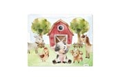 Puslespil - Barbo Classic Framed Cardboard Puzzle - Farm - 5992