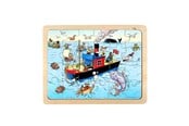 Puslespil - Rasmus Klump - Framed Wooden Puzzle - Mary - 7490