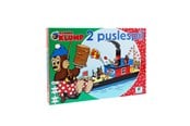 Brætspil - Rasmus Klump - 2 Puzzles - Mary - 7402