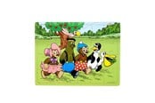 Brætspil - Rasmus Klump - Framed Wooden Puzzle - Friends - 7493