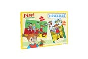 Brætspil - Pippi Langstrømpe Pippi - 2 Puzzles - 8624