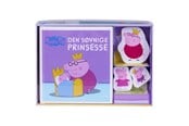 Børnebøger - - Bog med 3 træfigurer - Den Søvnige Prinsesse (DK) - Børnebog - 9012