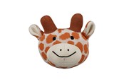 Babylegetøj - Barbo Baby Knitted Ball w. Bell - Giraffe - 5998