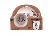 Børneværelse - Astrid Lindgren Emil - Mealtime Set - 5pcs - Trend - 8744