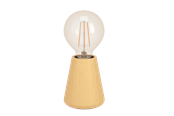 Lamper - EGLO Stars of Light ASBY BORD H100 E27 LYS TRÆ - 44014