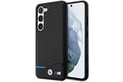 Mobil - Covers & Cases - BMW Leather Carbon case for Samsung Galaxy S23+ - black - 3666339114589