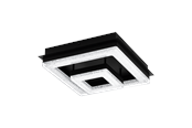 Lamper - EGLO FRADELO 1 LOFT 240X240 SORT/KRYSTAL - 99327