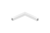 Lamper - EGLO HJØRNE 90 GRADER HVID TIL 98924/98925 - 98926