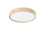 Lamper - EGLO MUSURITA LOFT Ø340 TRÆFARVET/HVID - 901126