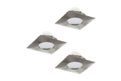 Lamper - EGLO PINEDA INDBYG. SÆT 3X500LM 78X78 BS - 95803