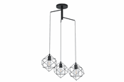 Lamper - EGLO STRAITON KLYNGE 3XE27 Ø240 SORT - 43366